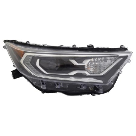 Right Headlamp assy composite HYBRID; LIMITED|XLE|XSE; North America Built - TOYOTA RAV4 2019-2021