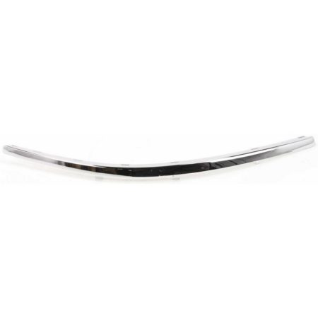 Right Front bumper molding late design; upper; plastic - VOLKSWAGEN PASSAT 2001-2005