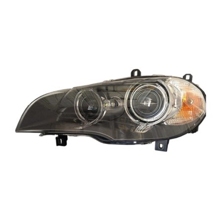 Left Headlamp lens/housing E70; xDrive35d|xDrive35i; Xenon; w/o Sport Pkg; From 4-11 - BMW X5 2011-2013