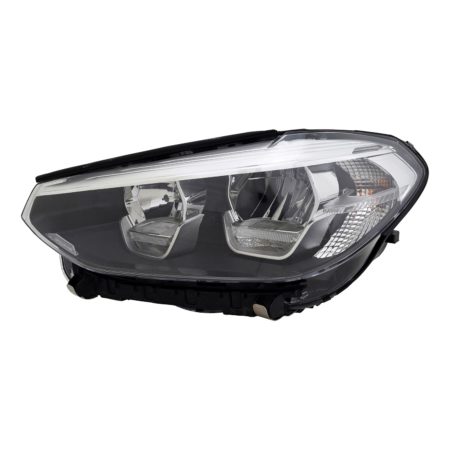 Left Headlamp lens/housing G01; w/o Adaptive Headlamps; w/o Cornering Lamps - BMW X3 2018-2021