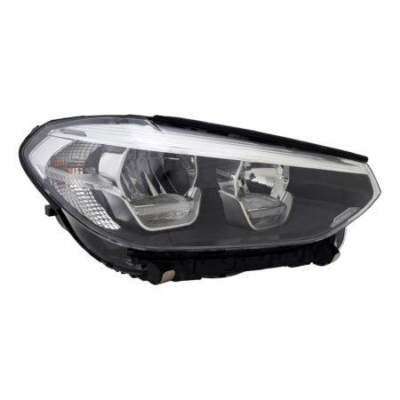 Right Headlamp lens/housing G01; w/o Adaptive Headlamps; w/o Cornering Lamps - BMW X3 2018-2021
