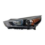 Left Headlamp assy composite HYBRID|PLUG-IN HYBRID; Halogen - HYUNDAI IONIQ 2017-2019