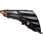 Right Daytime Running Light SE/LIMITED; Smoked; USA Built - HYUNDAI TUCSON 2022-2023