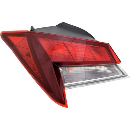 Left Taillamp assy outer Halogen; Korea Built - HYUNDAI ELANTRA 2021-2023