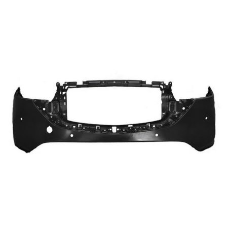 Front bumper cover upper w/Parking Sensors; prime - MAZDA CX-5 2022-2023