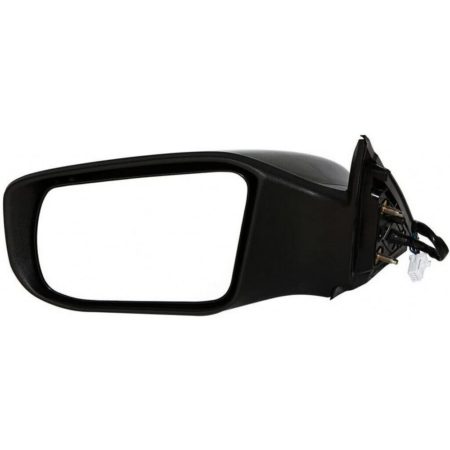 Left Mirror outside rear view Sedan; Heated; w/o Signal Lamp; w/Cover; PTM; see notes - NISSAN ALTIMA 2013-2018
