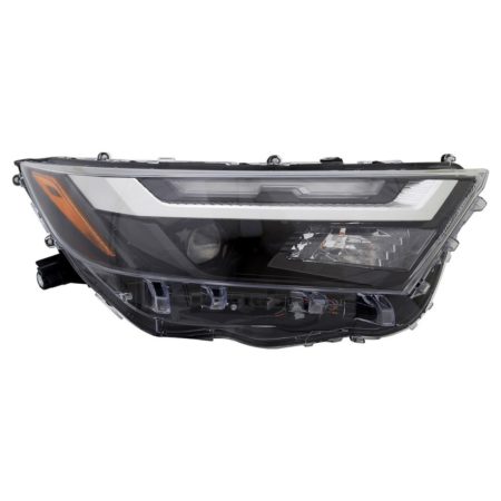 Right Headlamp assy composite ADVENTURE|LE|TRAIL|TRD OFF-ROAD|XLE|XLE PREMIUM; LED; w/Bulb Signal Lamp - TOYOTA RAV4 2022-2023