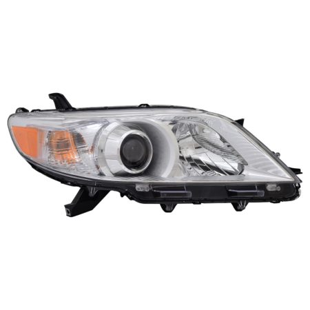 Right Headlamp lens/housing HID CAPA - TOYOTA SIENNA 2011-2014