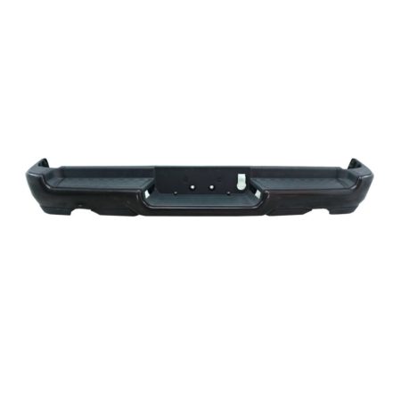 Rear bumper assembly REBEL; Dual Exh; w/o Adv Park; w/o Parking Sensor; w/o Lamps; Black - RAM 1500 2019-2022