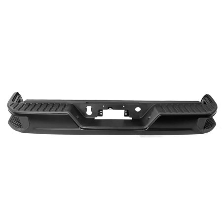 Rear bumper assembly Single Exh; w/o BSD; w/o Hitch; w/Lic Lamps; prime - GMC SIERRA 3500 HD 2020-2023