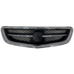 Grille assy 3.2TL; Assy; Includes Center & Outer Moulding; Black/Chrome - ACURA TL 1999-2001
