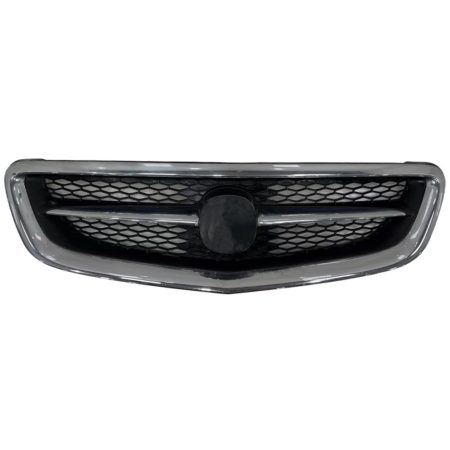 Grille assy 3.2TL; Assy; Includes Center & Outer Moulding; Black/Chrome - ACURA TL 1999-2001