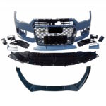 Audi A7 S7 C7.5 2016-2018 Front Bumper Conversion w/Lip to RS7 Style Look