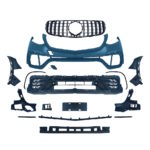 Mercedes Benz GLC-Class GLC300 GLC350e X253 C253 2016-2019 Front Body Bumper Conversion KIT upgrade to AMG GLC63 Style Look