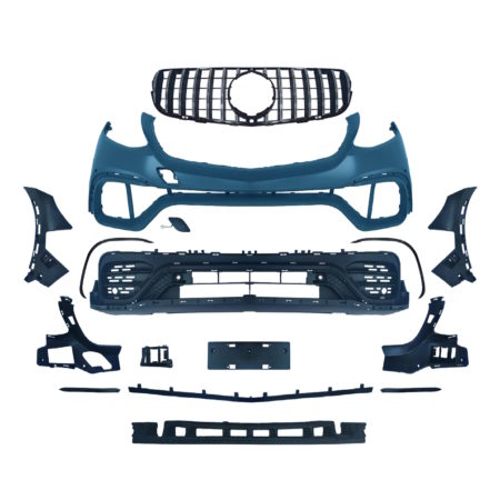 Mercedes Benz GLC-Class GLC300 GLC350e X253 C253 2016-2019 Front Body Bumper Conversion KIT upgrade to AMG GLC63 Style Look