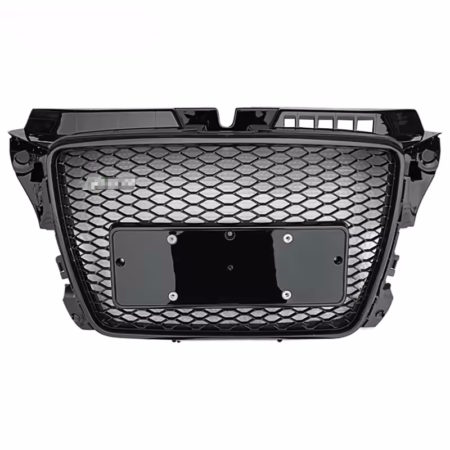 Audi A3 S3 8P 2009-2012 RS3 Style Front Grille Gloss Black