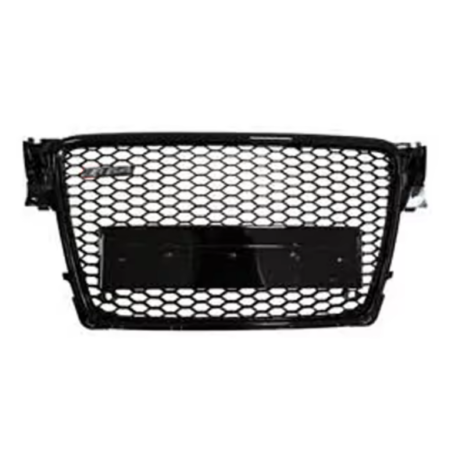 Audi A4 S4 B8 2009-2012 RS4 Style Front Grille Gloss Black