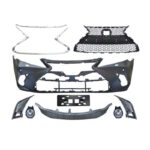 Lexus IS250 IS350 Rear Bumper Conversion Kit – 2006-2012 To 2021+ F-Sport Style, Primed Black Plastic