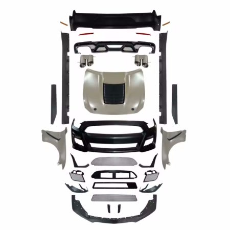 Ford Mustang 2015-2017 Front Rear Body Bumper Conversion KIT upgrade to Shelby GT500 Style Look