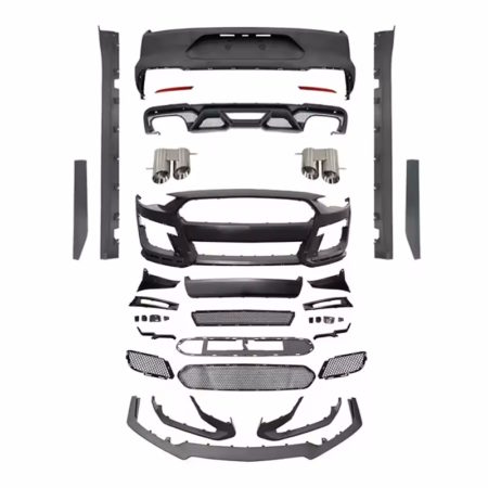 Ford Mustang 2018-2023 Front Rear Body Bumper Conversion KIT upgrade to Shelby GT500 Style Look