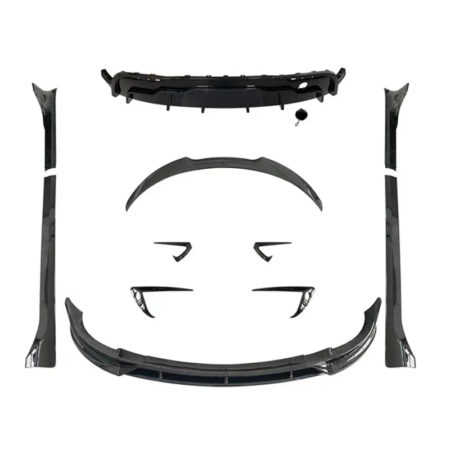 Tesla Model Y 2020-2023 Front Lip Rear Diffuser Spoiler | Body Kit | Gloss Black | Fast Aero KIT