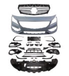 Mercedes Benz CLA250 W117 2014-2019 Front Body Bumper Conversion KIT upgrade to CLA45 AMG Style Look