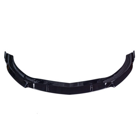 Mercedes Benz CLA250 W117 CLA-Class 2016-2019 Front Bumper Lip Spoiler AMG CLA45 Style Gloss Black