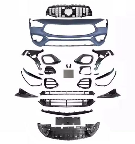 Mercedes Benz CLA250 W118 2020-2023 Front Body Bumper Conversion KIT upgrade to CLA45 AMG Style Look