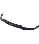 Mercedes Benz C-Class C300 W205 C205 2015-2018 Front Bumper Lip Spoiler BBS Style Gloss Black