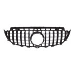 Mercedes Benz E-Class W213 Sedan 2017-2020 GT Style Front Grille Gloss Black