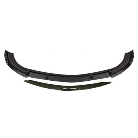 Mercedes Benz E-Class 2017-2020 Front Bumper Lip Spoiler AMG E63 Style Gloss Black