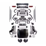 Mercedes Benz G-Class G550 G500 W463 2000-2018 Front Rear Body Bumper Conversion KIT upgrade to 2019+ W464 G63 AMG Style Look