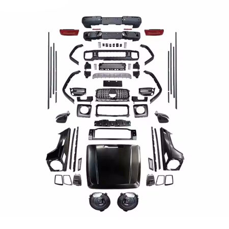 Mercedes Benz G-Class G550 G500 W463 2000-2018 Front Rear Body Bumper Conversion KIT upgrade to 2019+ W464 G63 AMG Style Look