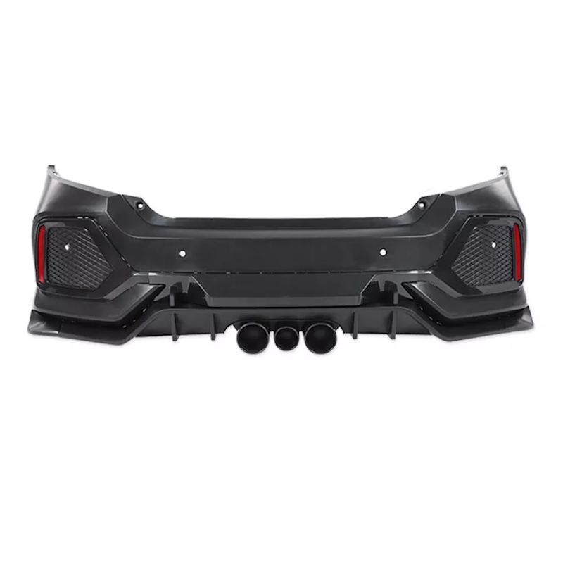 Honda Civic Sedan 20162021 Rear Bumper Conversion Type R Style Look