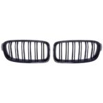 BMW 4 Series F32 F33 F36 2014-2020 M4 Style Front Grille Black