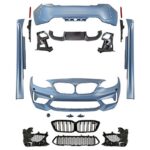 BMW 2 Series F22 F23 2014-2021 Front Rear Bumper Conversion Body Kit to M2C Style Look