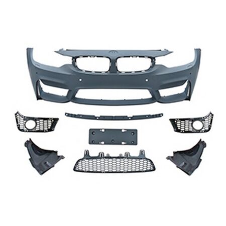 BMW 3 Series F30 2012-2018 Front Bumper Conversion W/Fog Lamp Hole to M3 Style Look