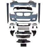 BMW 5 Series F10 2011-2016 Front Rear Bumper Conversion Body Kit to M-Tech LCI Style Look