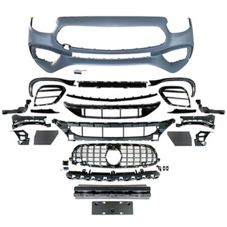 Mercedes Benz E-Class W213 2021-2023 Front Bumper Conversion to E63 AMG Style Look