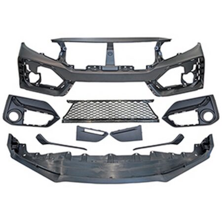 Honda Civic 2016-2021 Front Bumper Conversion to 20+ Type R Style Look