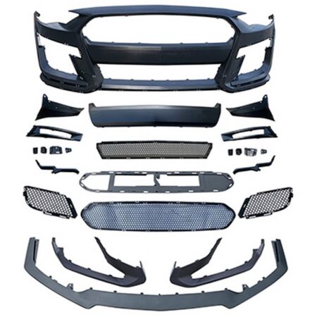 Ford Mustang 2018-2023 Front Bumper Conversion to Shelby GT500 Style Look