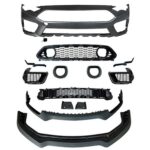 Ford Mustang 2018-2023 Front Bumper Conversion W/Grille Light to Mach 1 Style Look