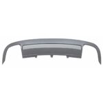 Audi A5 B8 2008-2012 4Door Rear Diffuser S5 Style Silver