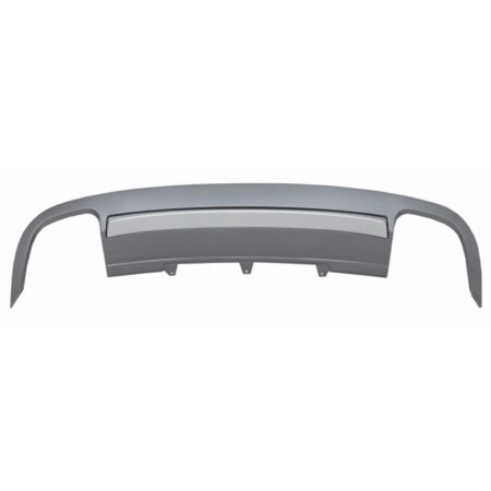 Audi A5 B8 2008-2012 4Door Rear Diffuser S5 Style Silver