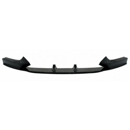 BMW 2 Series F22 F23 2014-2021 Front Bumper Lip Spoiler M Performance Style Gloss Black