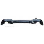 BMW 3 Series 330i G20 2019-2022 Rear Diffuser Dual Outlet MP Competition Style Gloss Black