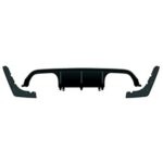 BMW M3 F80 2015-2018 M4 F82 F83 2015-2020 Rear Diffuser M Performance Style Gloss Black
