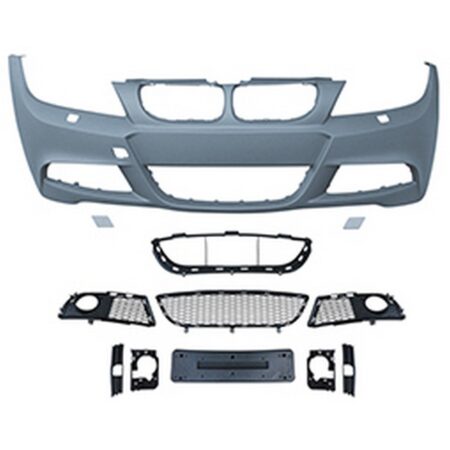 BMW 3 Series E90 2009-2011 Front Bumper Conversion to LCI M-Tech Style Look
