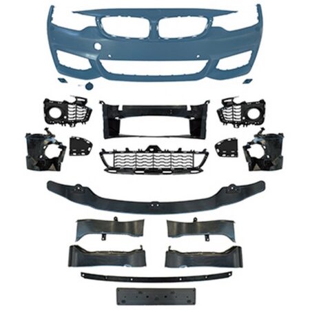BMW 4 Series F32 F33 F36 2014-2020 Front Bumper Conversion to M Tech Style Look