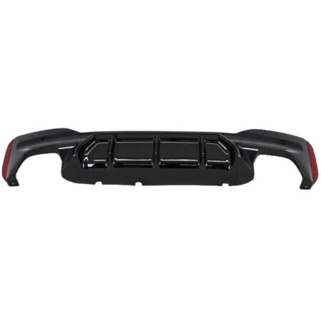 BMW 5 Series G30 2017-2023 Rear Diffuser M5 Style Gloss Black
